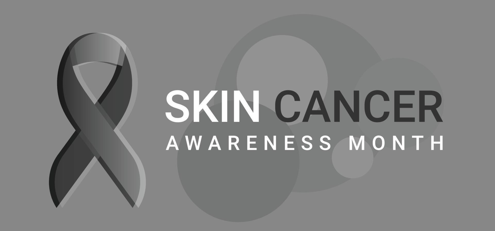 huid kanker bewustzijn maand kunnen. sjabloon achtergrond, banier, kaart, poster. vector illustratie.
