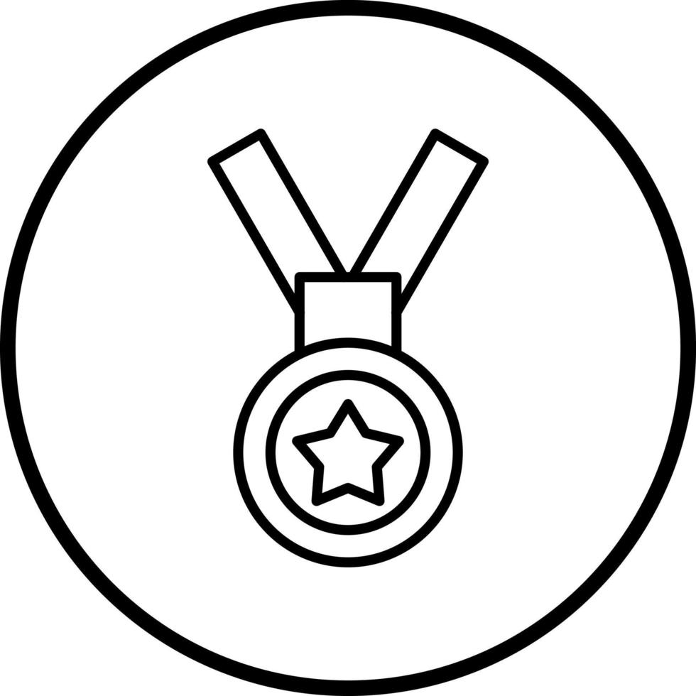 medaille vector icoon stijl