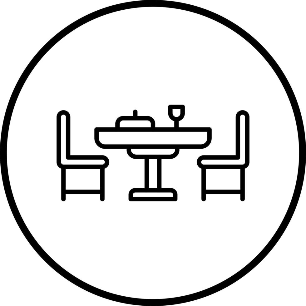 dining vector icoon stijl