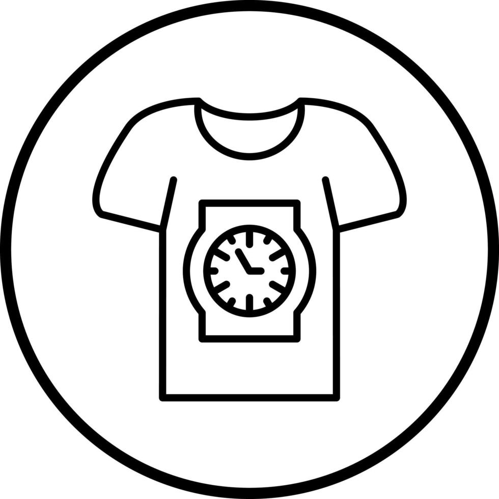 vector ontwerp t-shirt vector icoon stijl