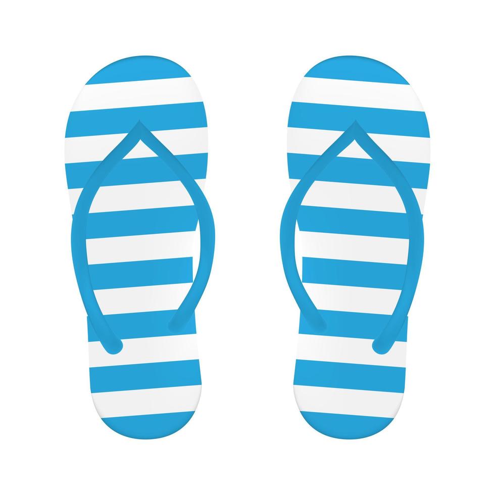 vector illustratie van een paar- van slippers. vector slippers icoon.