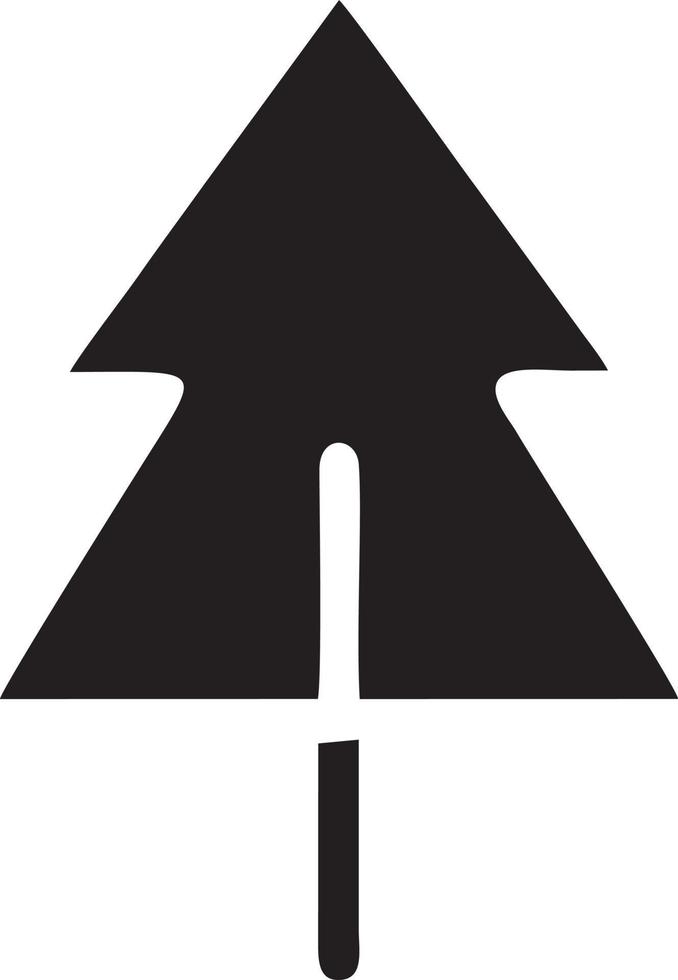 boom icoon symbool beeld vector, illustratie van de boom plantkunde in zwart beeld vector
