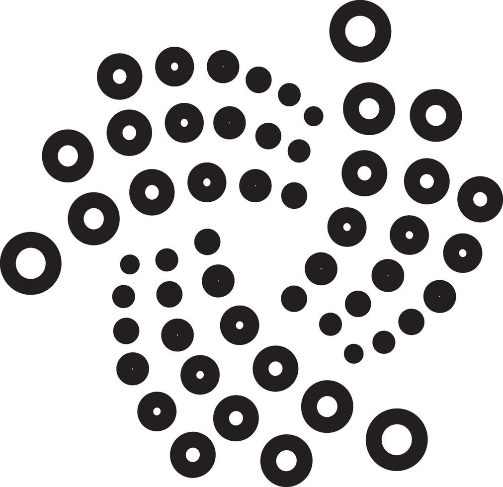 lijnpictogram voor iota vector