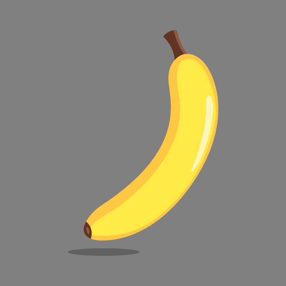 bananen in vlak stijl Aan achtergrond. vector