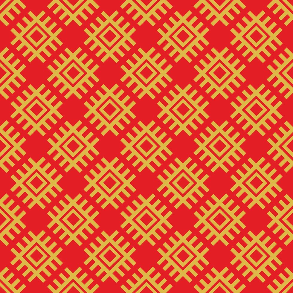 rood naadloos behang patroon, vector. vector