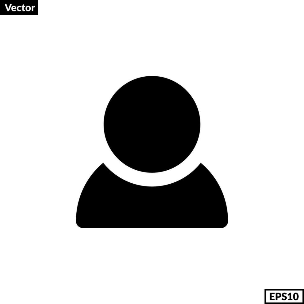 gebruiker profiel icoon vector voor ieder doeleinden
