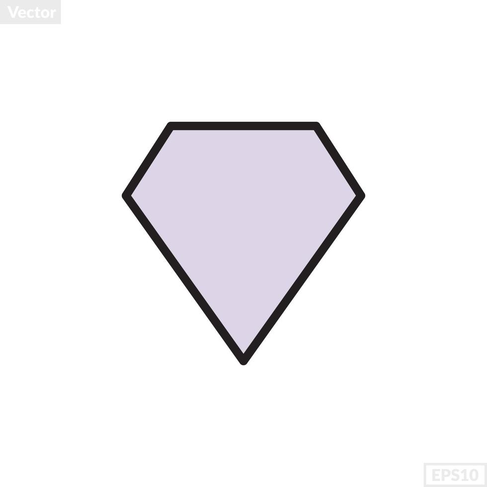 diamant vorm illustratie vector grafisch