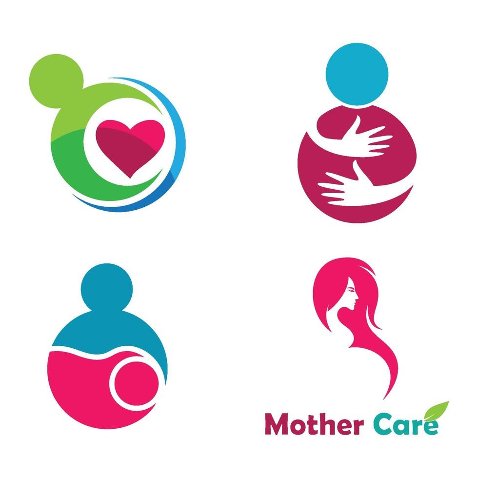 zwanger logo afbeeldingen vector