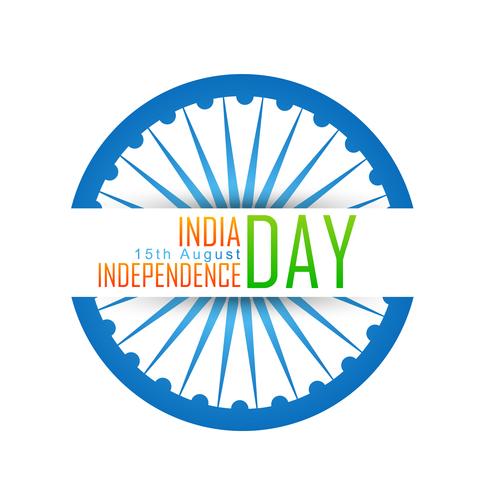 stijlvolle Indiase onafhankelijkheidsdag ontwerp vector