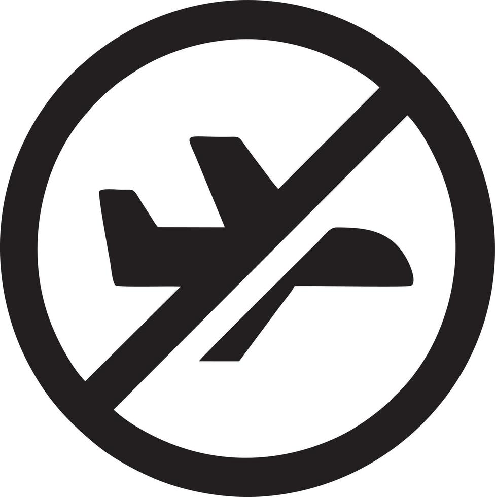 vlak icoon symbool beeld vector, illustratie van de vlucht luchtvaart in zwart afbeelding. eps 10 vector