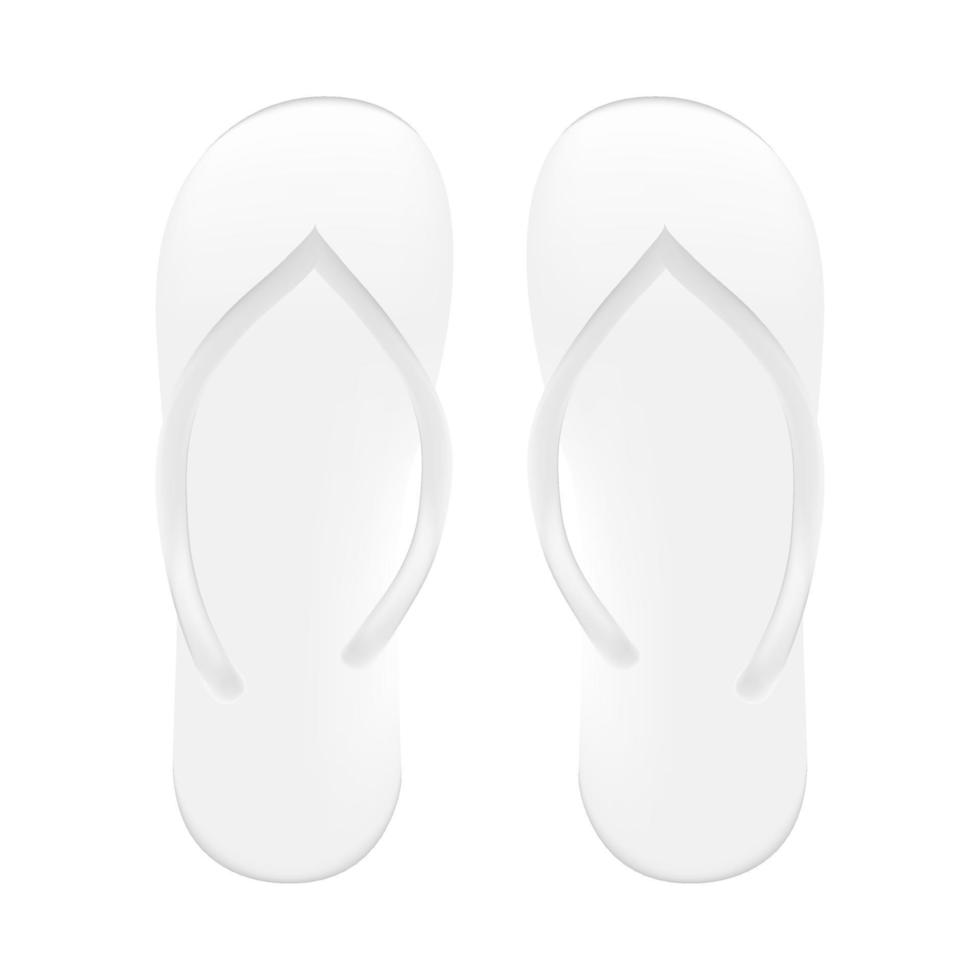 vector illustratie van een paar- van slippers. vector slippers icoon.