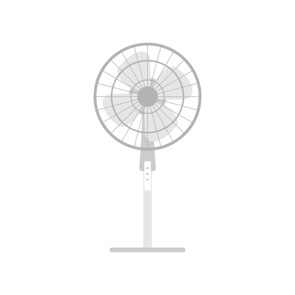 elektrisch ventilator vlak ontwerp vector illustratie geïsoleerd Aan wit achtergrond