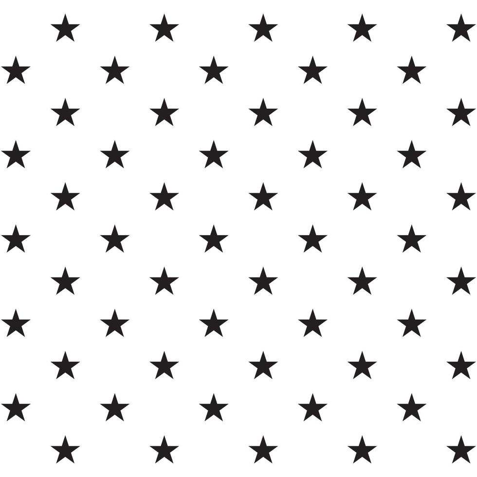 sterren patroon Aan wit achtergrond vector