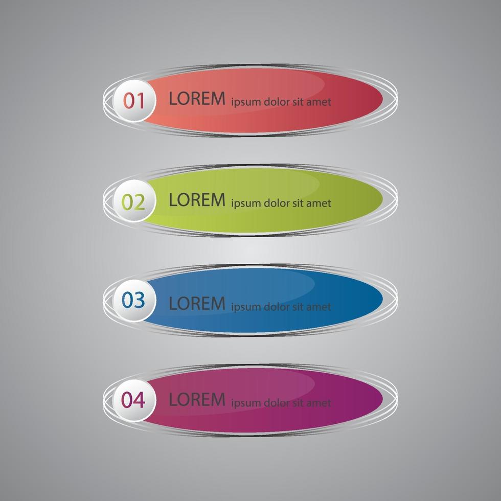 infographics banner sjabloon set vector