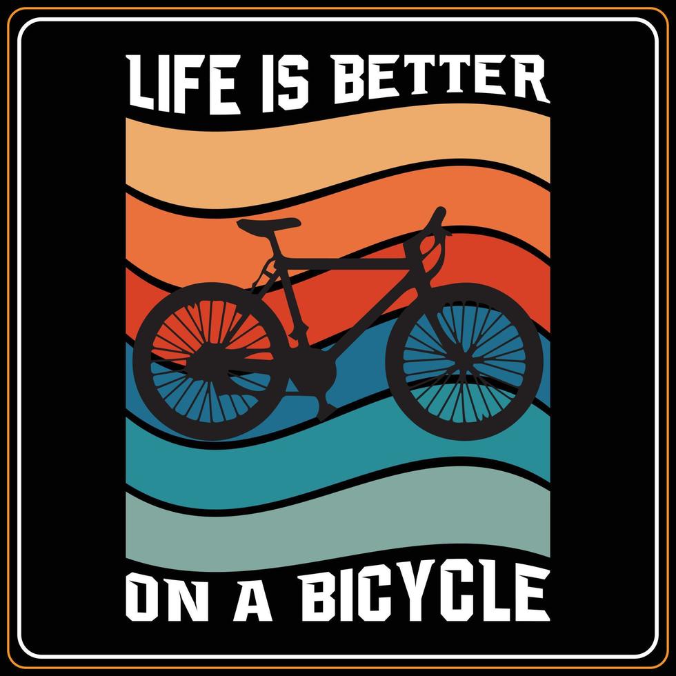 fiets en wielersport t-shirt ontwerpen vector berg fiets retro wijnoogst fiets t-shirt ontwerp