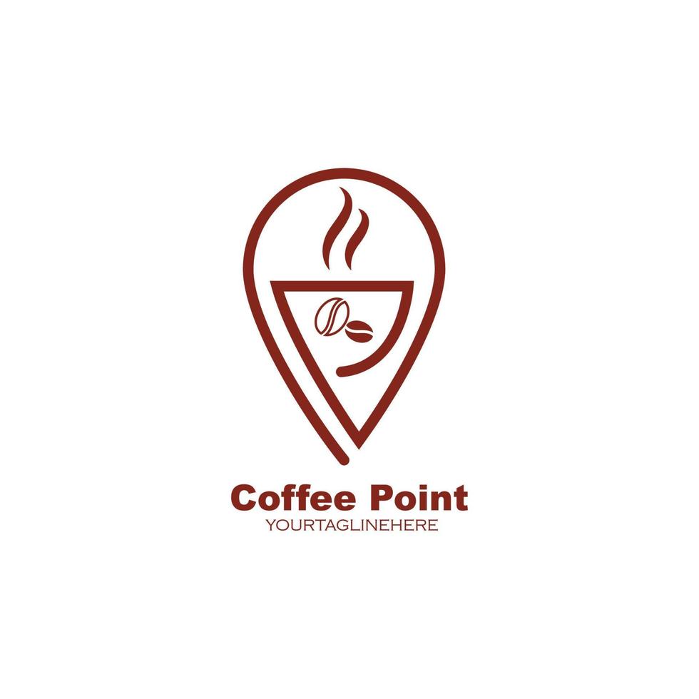 koffiekopje logo sjabloon vector pictogram