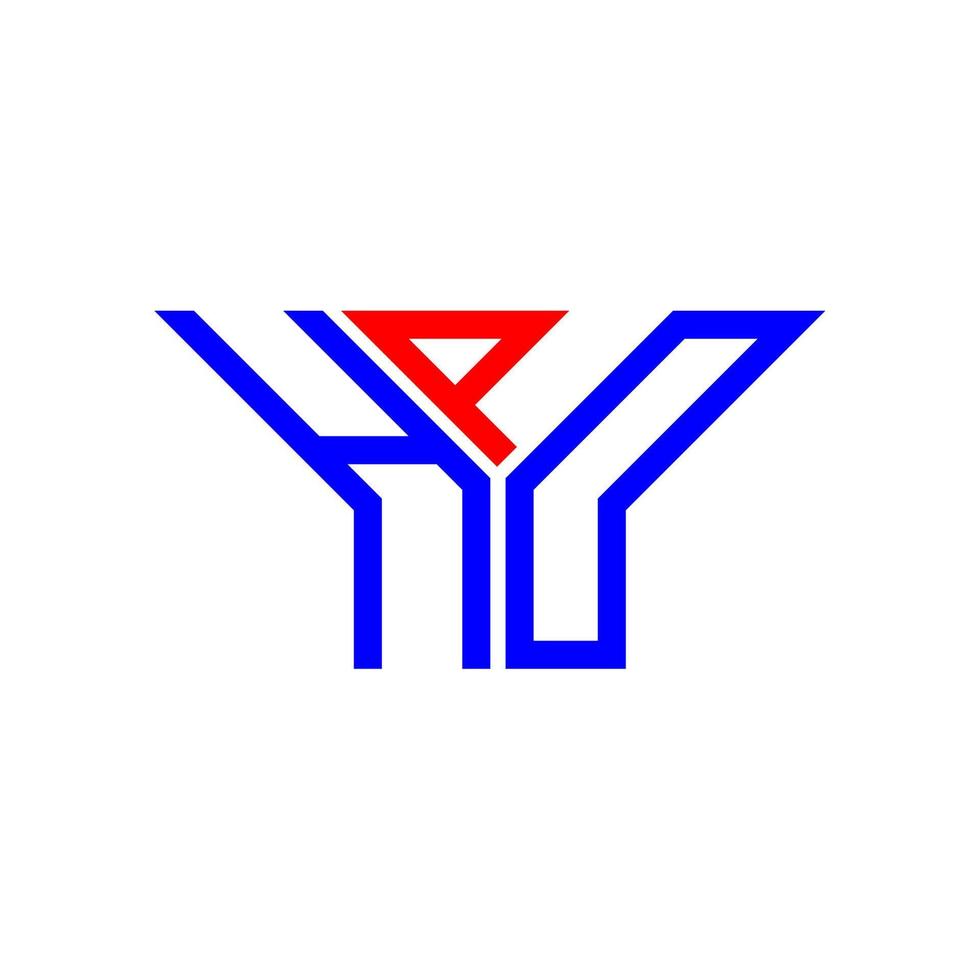 hpd brief logo creatief ontwerp met vector grafisch, hpd gemakkelijk en modern logo.