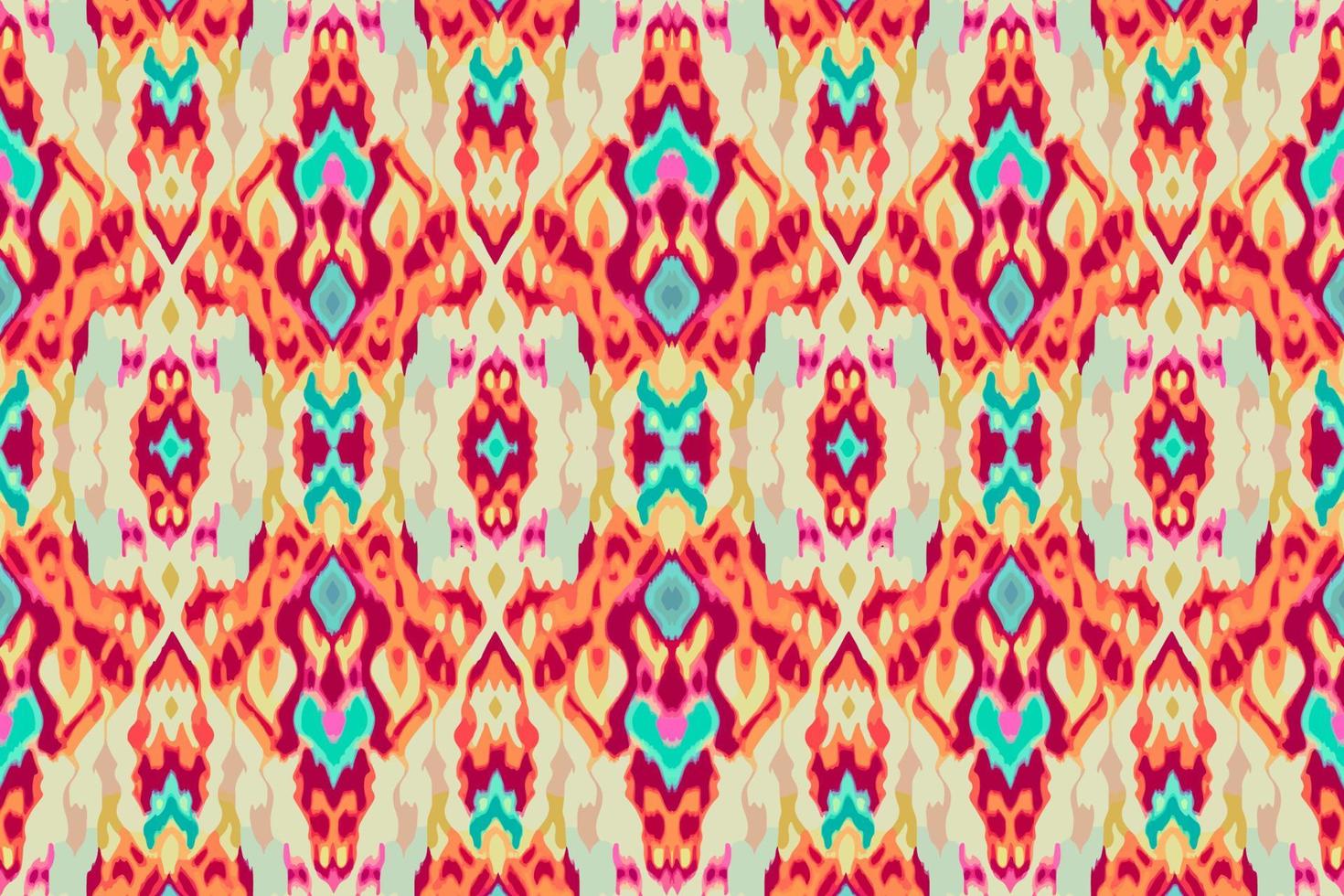 luxe ikat patroon wazig helder achtergrond. abstract traditioneel volk antiek tribal etnisch grafisch lijn. overladen elegant luxe wijnoogst retro stijl. structuur textiel kleding stof vervagen patronen vector. vector