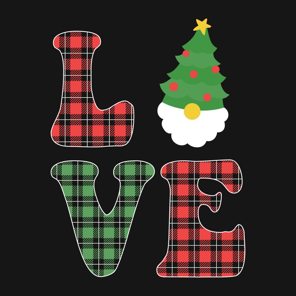 vrolijk Kerstmis vector t-shirt ontwerp