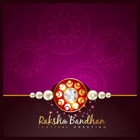 raksha bandhan festival achtergrond vector