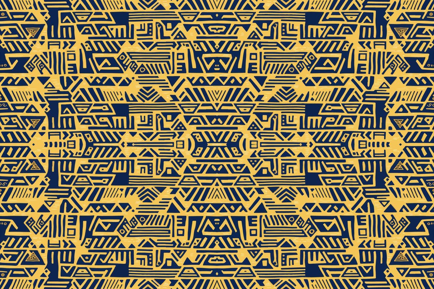 Egyptische hiërogliefen etnisch patroon. abstract traditioneel volk antiek tribal zigzag grafisch lijn. structuur textiel kleding stof etnisch Egyptische patronen vector. overladen elegant luxe wijnoogst retro stijl. vector