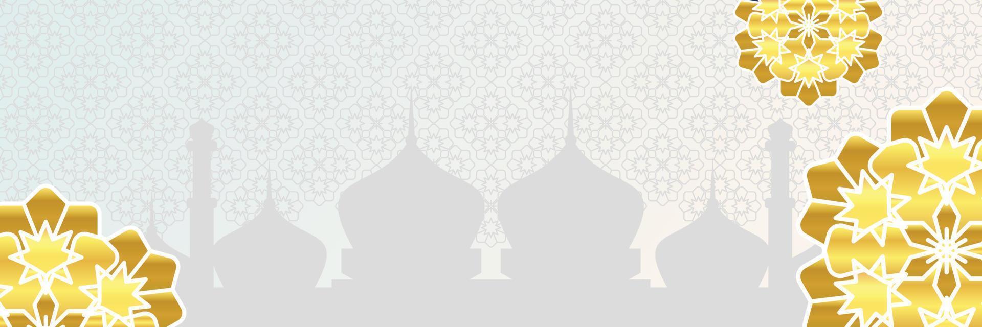 Islamitisch achtergrond, met mooi mandala ornament. vector sjabloon voor spandoeken, groet kaarten voor Islamitisch vakantie, eid al fitr, ramadan, eid al adha