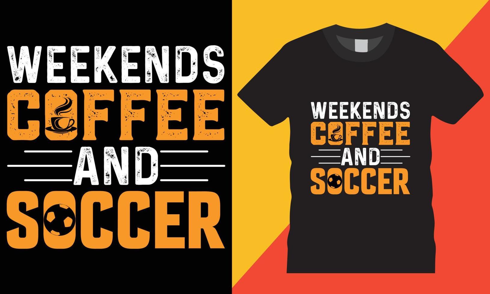 typografie voetbal creatief t-shirt ontwerp vector