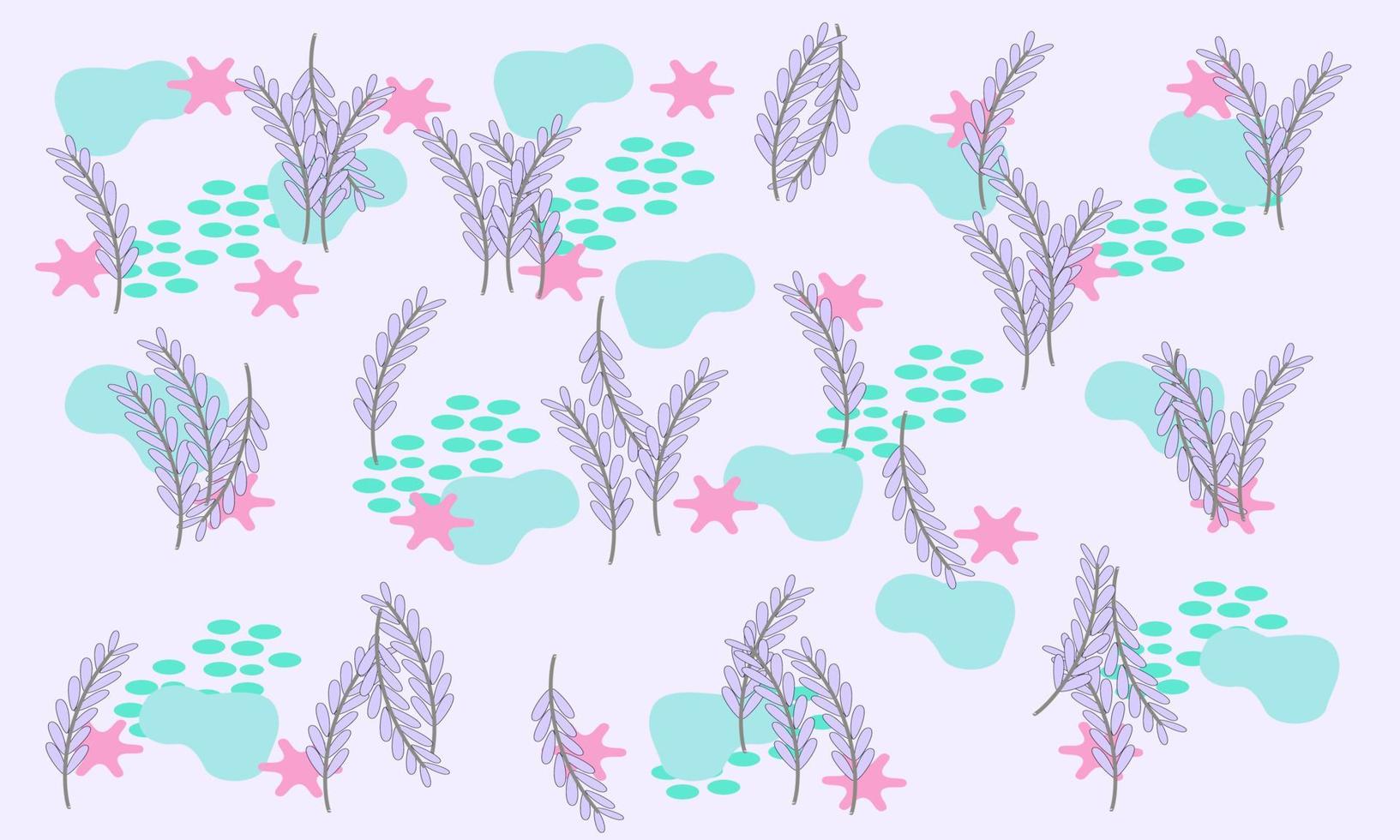 vector bloemen patroon. ontwerp voor behang, omhulsel papier, achtergrond, kleding stof. vector naadloos patroon met decoratief beklimming bloemen.