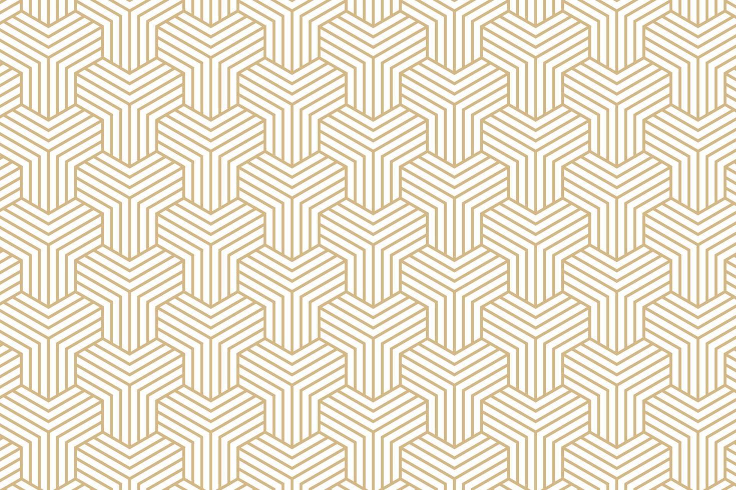 mooi abstract patroon in aztec goud kleur vector