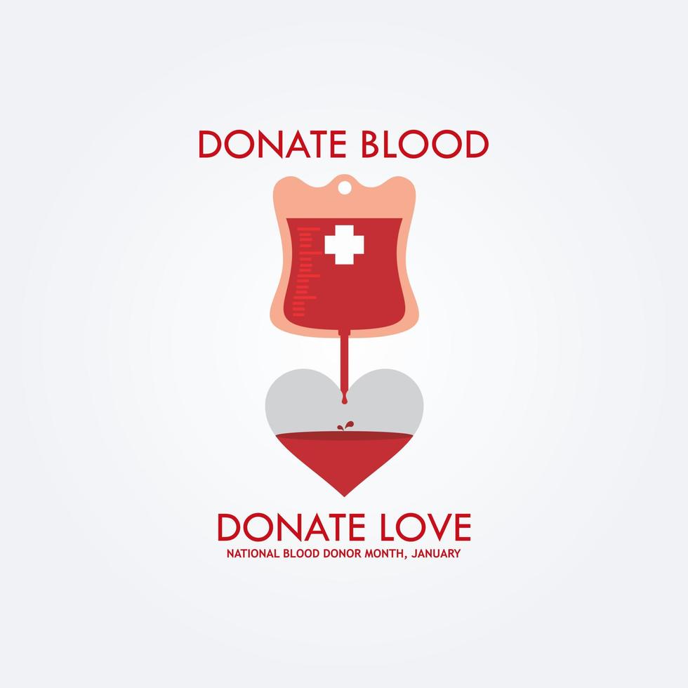 bloed bijdrage concept met slaan hart. poster of folder. vector illustratie