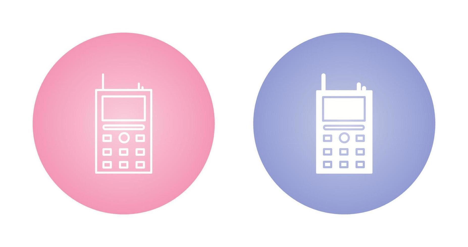 satelliet vector pictogram