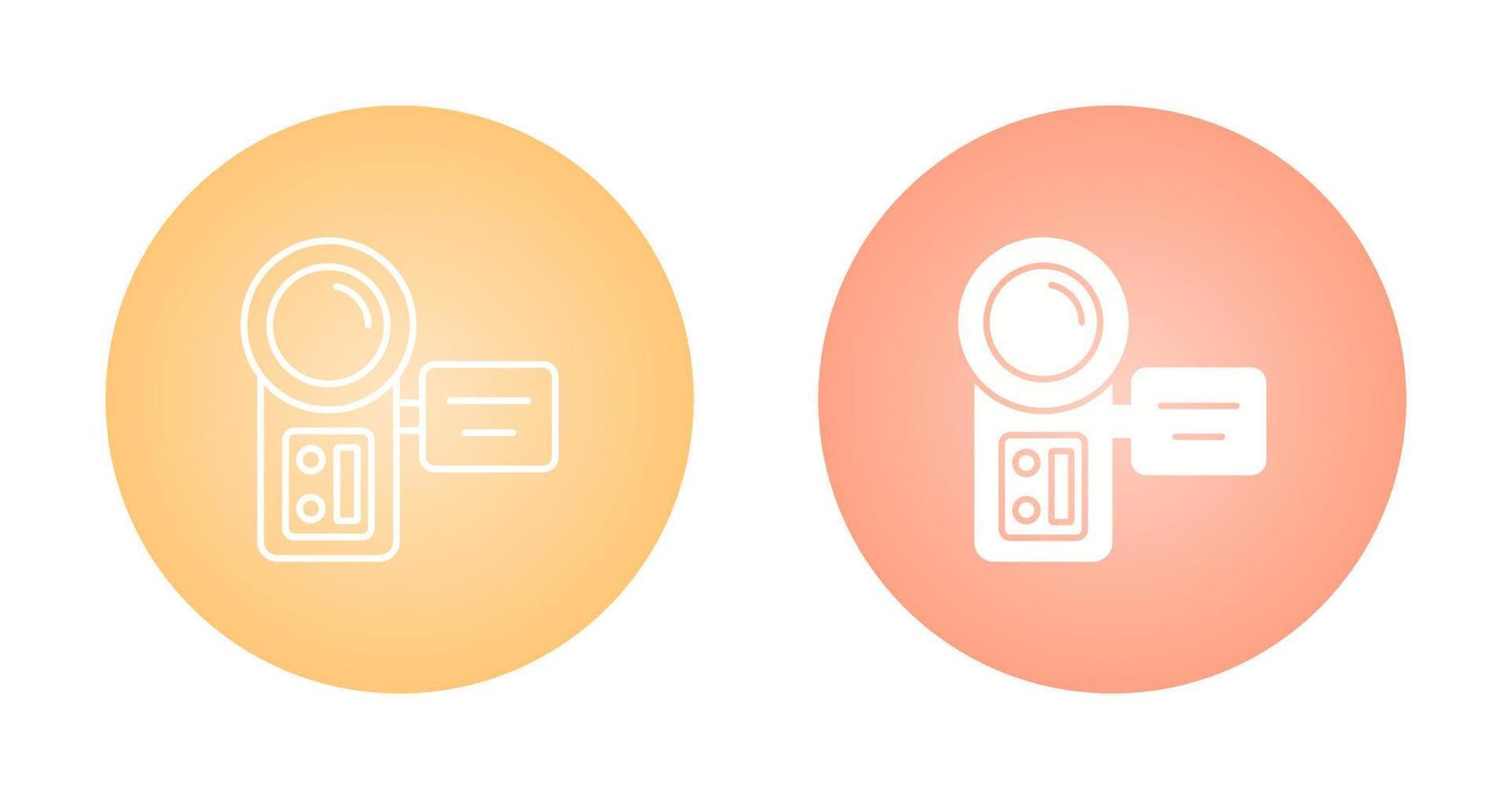 videocamera vector pictogram