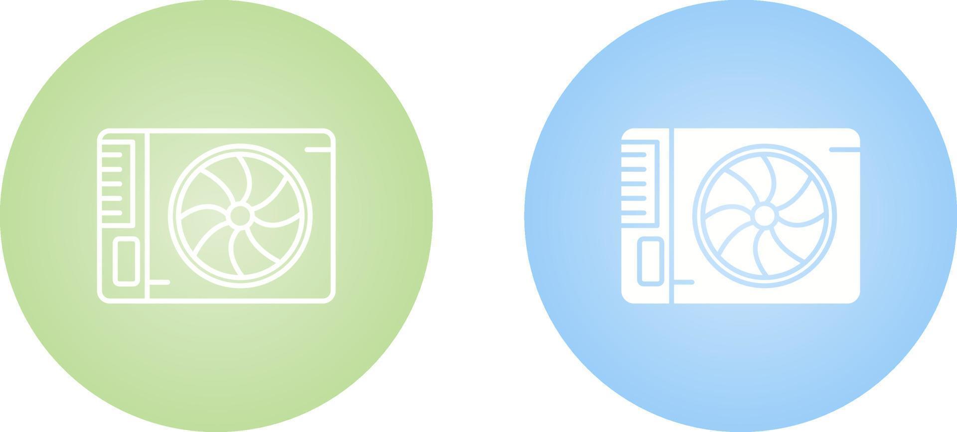 ventilator vector pictogram