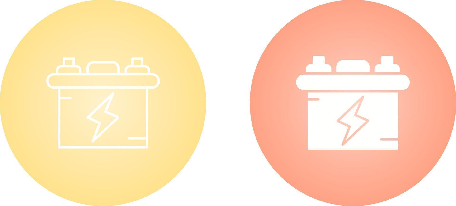 batterij vector pictogram