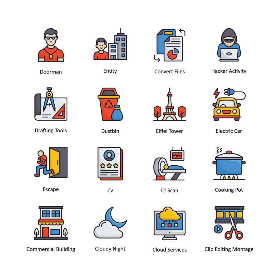 Diversen vector vullen schets icoon ontwerp illustratie. medisch symbool Aan wit achtergrond eps 10 het dossier reeks 2