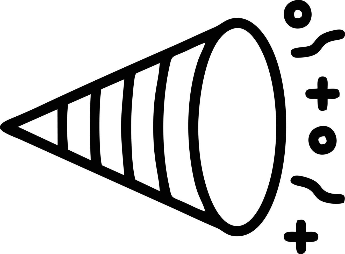 trompet instrument icoon symbool ontwerp vector afbeelding. illustratie van musical trompet toeter vector ontwerp afbeelding. eps 10