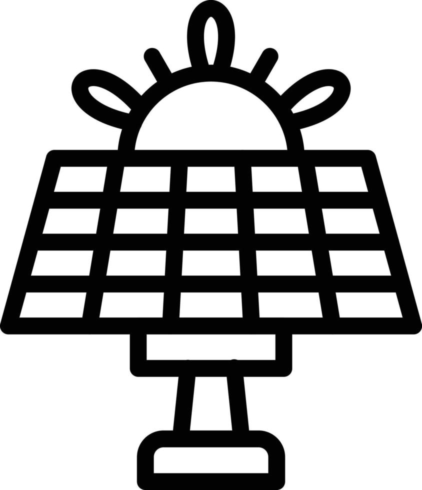vector ontwerp zonne- energie icoon stijl
