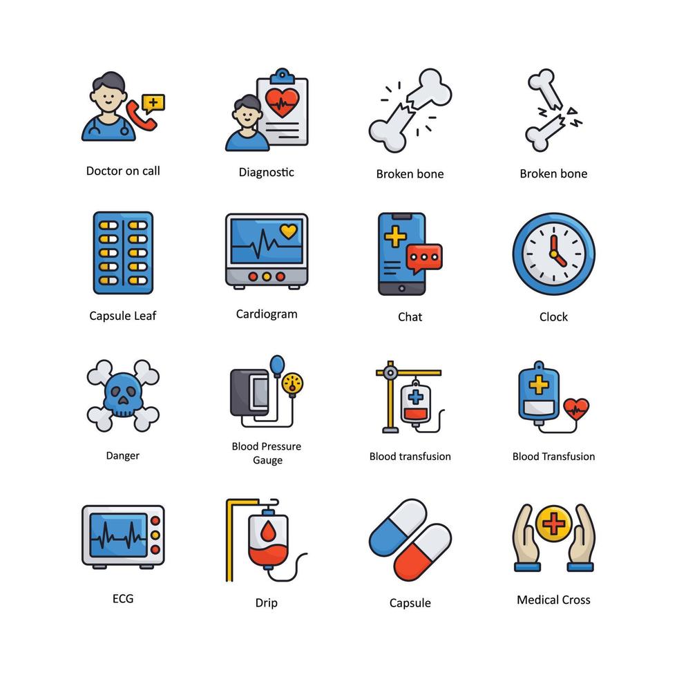 medisch vector vullen schets icoon ontwerp illustratie. medisch symbool Aan wit achtergrond eps 10 het dossier reeks 4