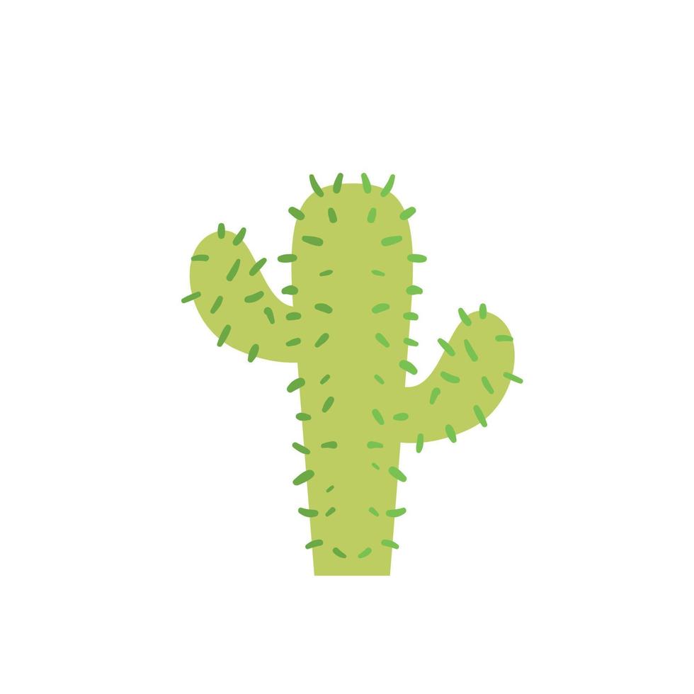 cactus vector icoon. cactus illustratie teken. woestijn symbool of logo.