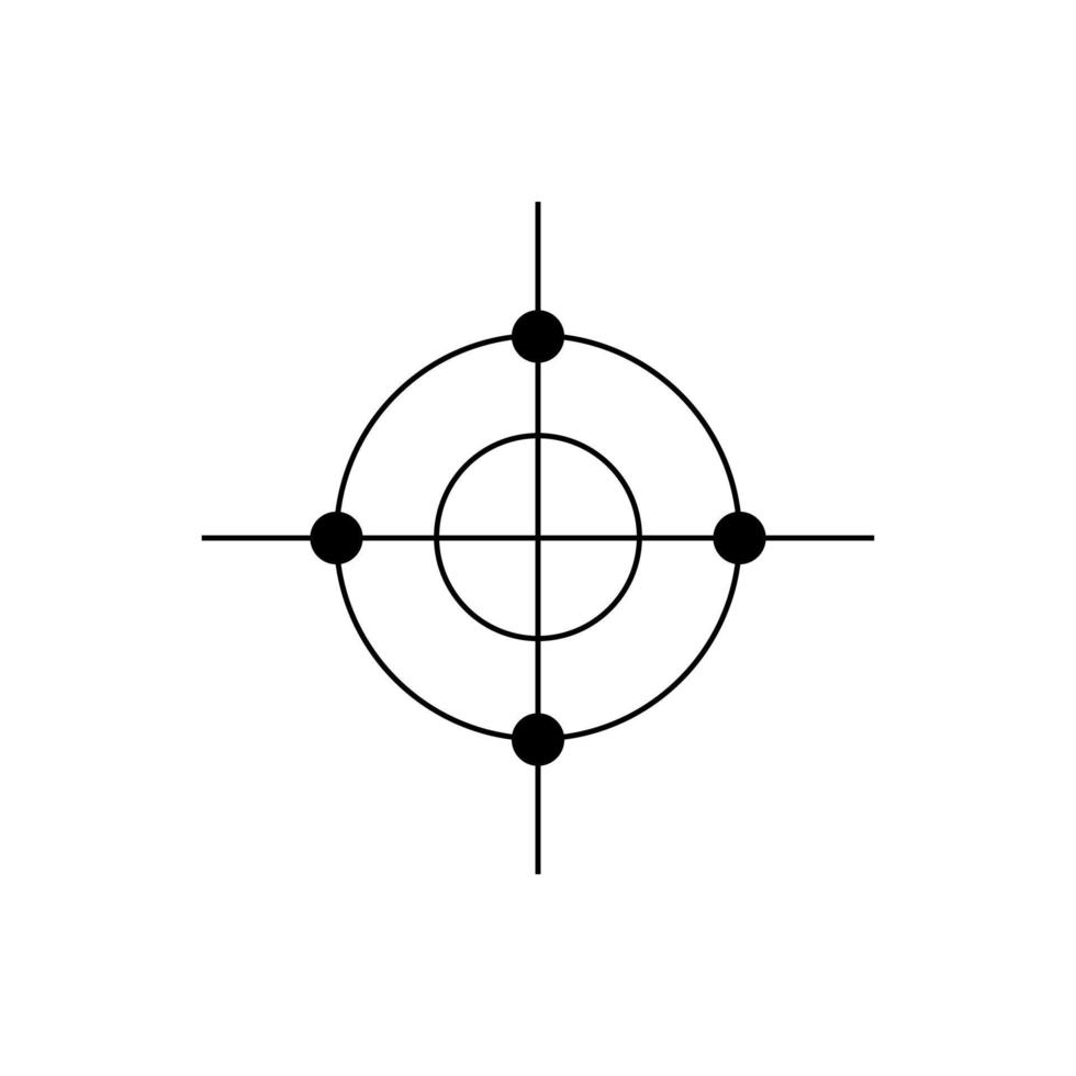 kalibratie vector icoon. metrologie illustratie teken. ijken symbool.