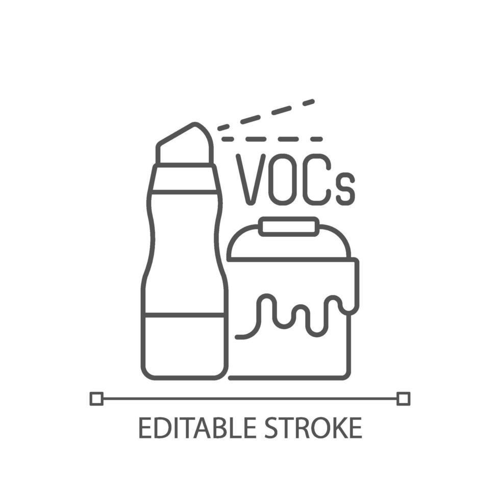 huishoudelijke producten lineaire pictogram vector