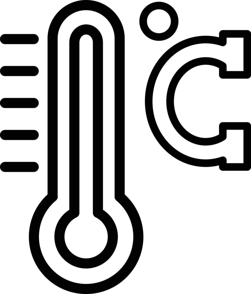 vector ontwerp Celsius icoon stijl