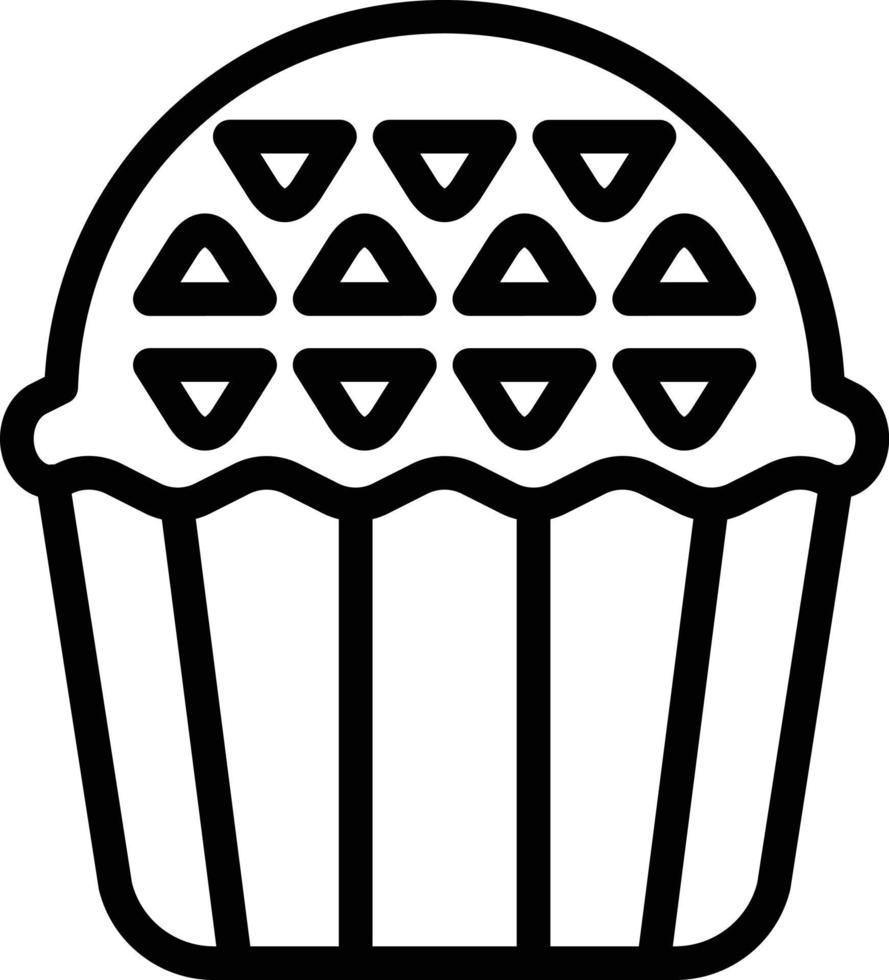 muffin vector icoon stijl