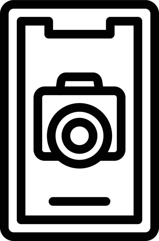 vector ontwerp mobiel camera icoon stijl