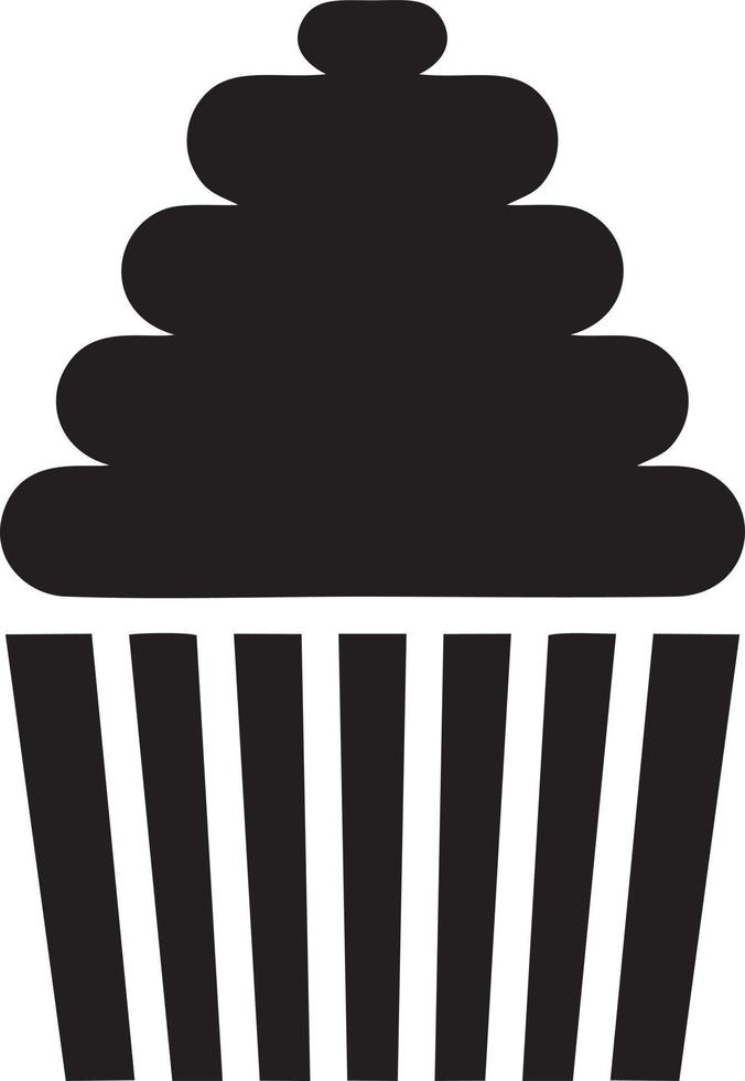 taart icoon symbool vector afbeelding. illustratie van de bakkerij verjaardag geïsoleerd ontwerp afbeelding. eps 10