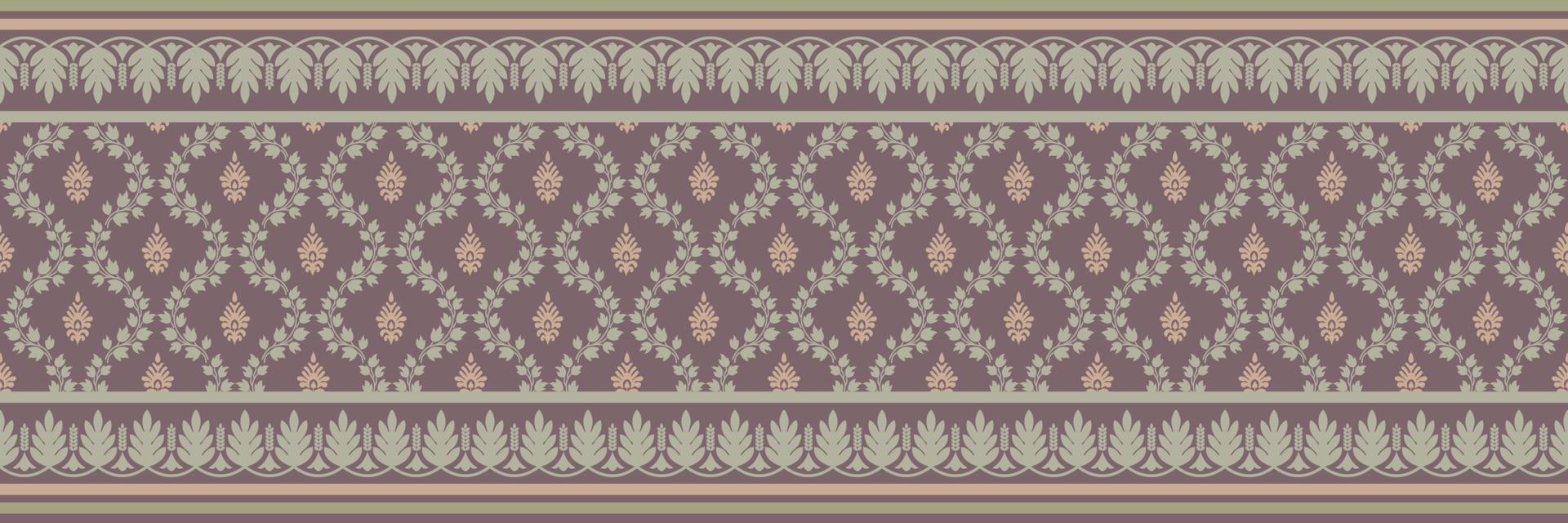 etnisch patroon. bandana afdrukken. zijde nek sjaal of hoofddoek. ontwerp voor sari, patola, sari, dupatta, textiel. tegel patronen. aztec stijl. bloemen vintage. Boheems Indisch motief stijl. kleding. vector. vector