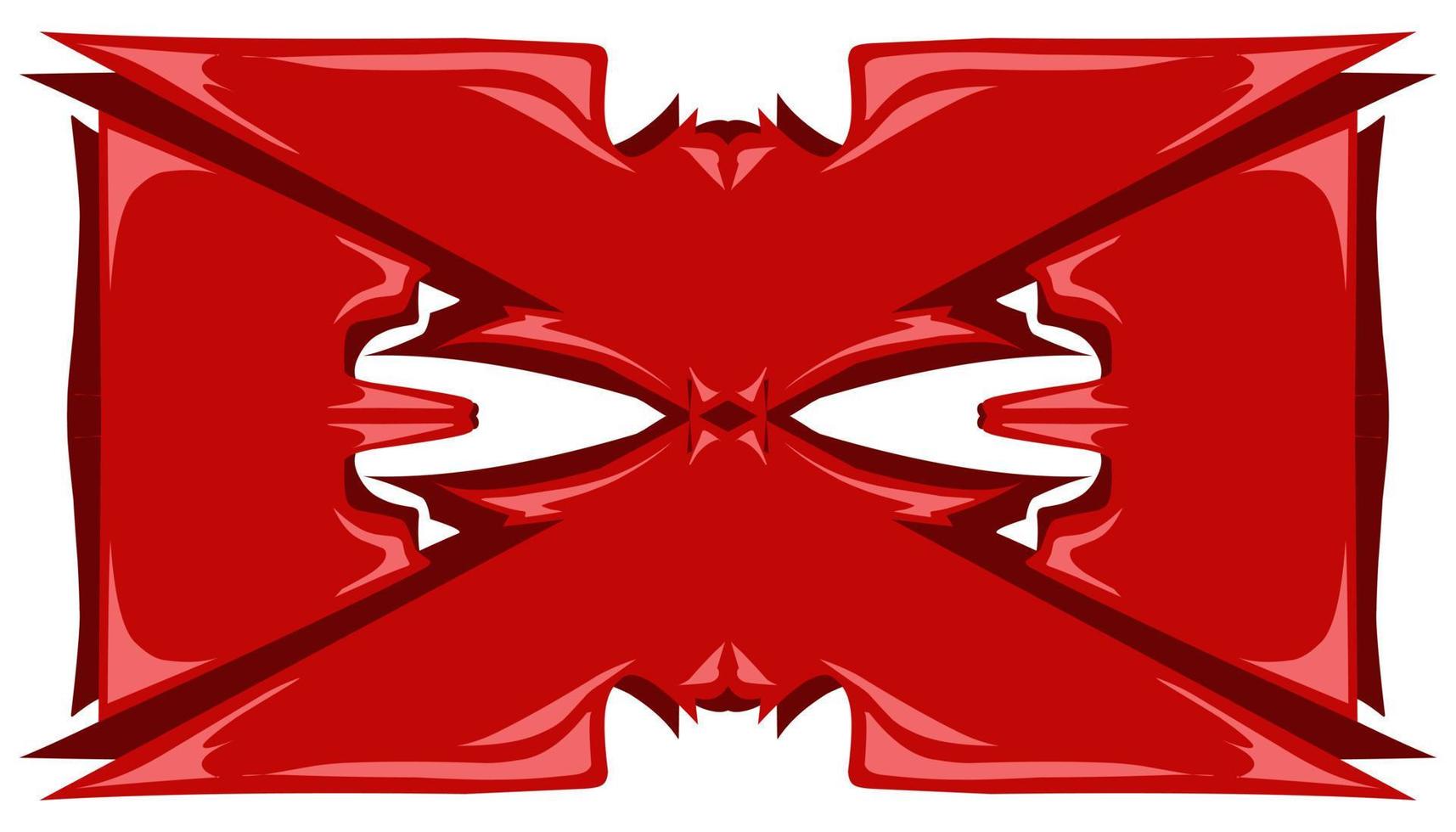 abstract achtergrond illustratie met een rood thema vector