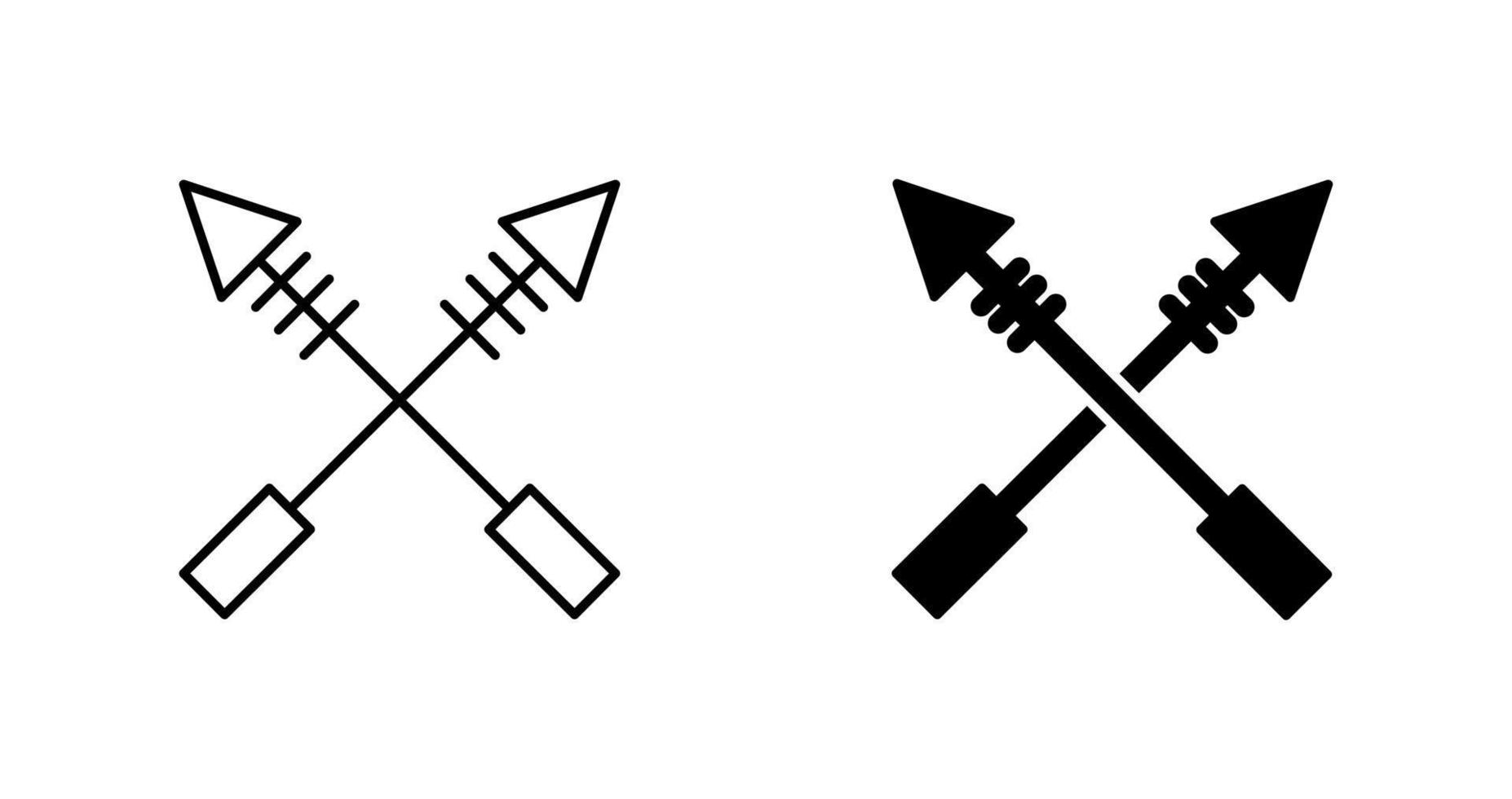 pijlen vector pictogram