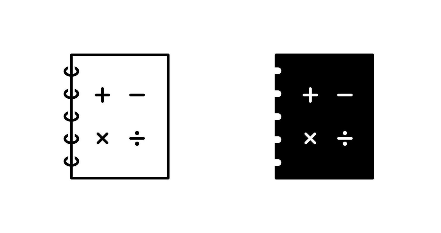 wiskunde vector icon