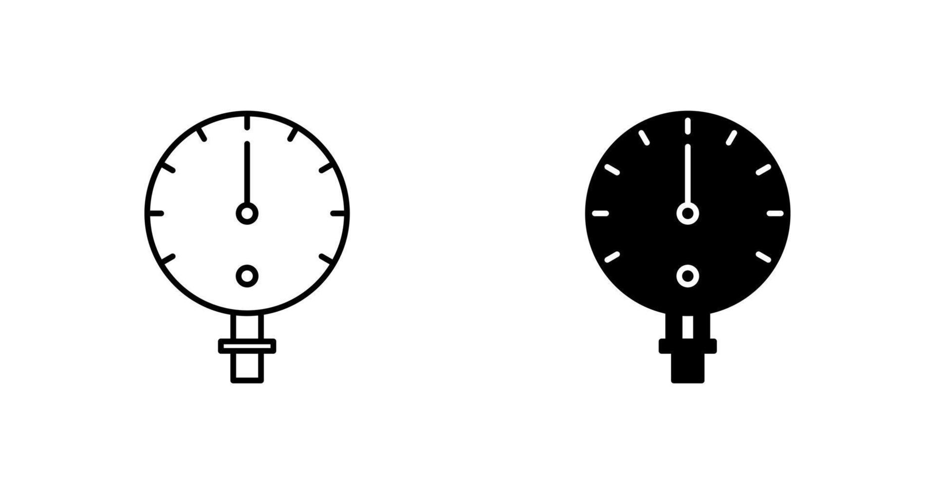 manometer vector icoon